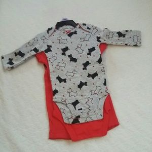 Infant boys 3m  Scottish Terrier set